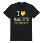 W Republic I Love Tee Shirt Marquette Golden Eagles 551-130