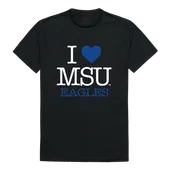 W Republic I Love Tee Shirt Morehead State Eagles 551-134