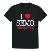 W Republic I Love Tee Shirt Southeast Missouri State University Redhawks 551-149