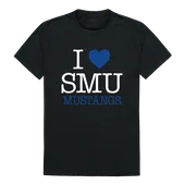 W Republic I Love Tee Shirt Southern Methodist Mustangs 551-150