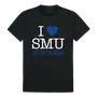 W Republic I Love Tee Shirt Southern Methodist Mustangs 551-150