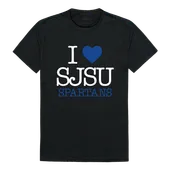 W Republic I Love Tee Shirt San Jose State Spartans 551-173