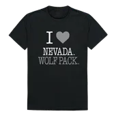 W Republic I Love Tee Shirt Nevada Wolf Pack 551-193