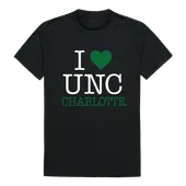 W Republic I Love Tee Shirt North Carolina Charlotte 49Ers 551-194