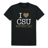 W Republic I Love Tee Shirt Cal State Monterey Bay Otters 551-206