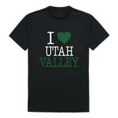 W Republic I Love Tee Shirt Utah Valley University Wolverines 551-210