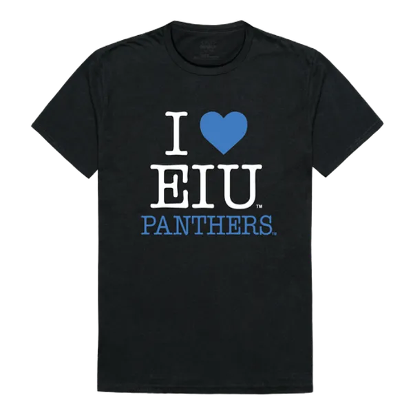 W Republic I Love Tee Shirt Eastern Illinois Panthers 551-216