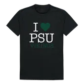 W Republic I Love Tee Shirt Portland State Vikings 551-229