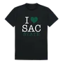 W Republic I Love Tee Shirt Sacramento State Hornets 551-231