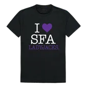 W Republic I Love Tee Shirt Stephen F. Austin State Lumberjacks 551-238