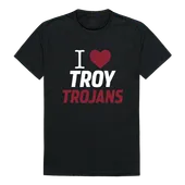 W Republic I Love Tee Shirt Troy Trojans 551-254