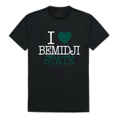W Republic I Love Tee Shirt Bemidji State Beavers 551-266