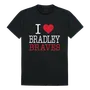 W Republic I Love Tee Shirt Bradley Braves 551-270