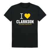 W Republic I Love Tee Shirt Clarkson Golden Knights 551-281