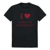 W Republic I Love Tee Shirt Colgate University Raiders 551-283