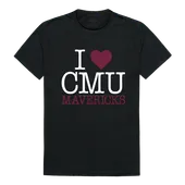 W Republic I Love Tee Shirt Colorado Mesa University Mavericks 551-284