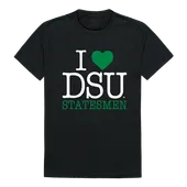 W Republic I Love Tee Shirt Delta State University Statesmen 551-289