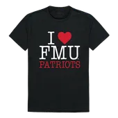 W Republic I Love Tee Shirt Francis Marion Patriots 551-306