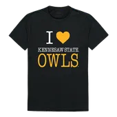 W Republic I Love Tee Shirt Kennesaw State Owls 551-320