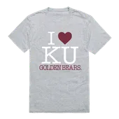 W Republic I Love Tee Shirt Kutztown Golden Bears 551-321