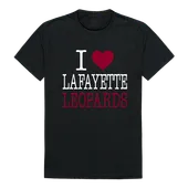 W Republic I Love Tee Shirt Lafayette Leopards 551-323