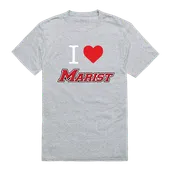 W Republic I Love Tee Shirt Marist Red Foxes 551-335