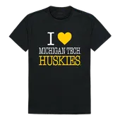 W Republic I Love Tee Shirt Michigan Tech 551-341