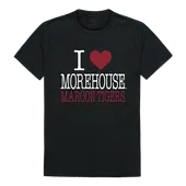 W Republic I Love Tee Shirt Morehouse College Tigers 551-346