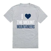 W Republic I Love Tee Shirt Mount St. Marys Mountaineers 551-347