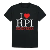 W Republic I Love Tee Shirt Rensselaer Polytechnic Institute 551-367