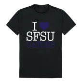 W Republic I Love Tee Shirt San Francisco State Gators 551-376