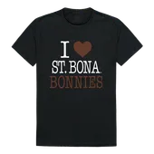 W Republic I Love Tee Shirt Saint Bonaventure University Bonnies 551-386