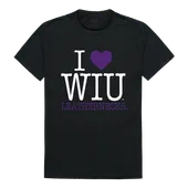 W Republic I Love Tee Shirt Western Illinois Leathernecks 551-405