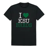 W Republic I Love Tee Shirt Kentucky State University Thorobreds 551-432