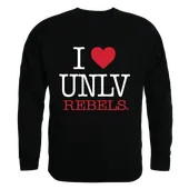 W Republic I Love Crewneck Sweatshirt Unlv Rebels 552-137