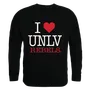 W Republic I Love Crewneck Sweatshirt Unlv Rebels 552-137