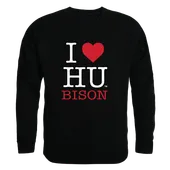 W Republic I Love Crewneck Sweatshirt Howard Bison 552-171