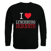 W Republic I Love Crewneck Sweatshirt Lynchburg Hornets 552-179