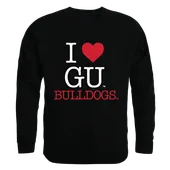 W Republic I Love Crewneck Sweatshirt Gonzaga Bulldogs 552-187