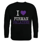 W Republic I Love Crewneck Sweatshirt Furman University 552-220