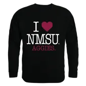 W Republic I Love Crewneck Sweatshirt New Mexico State Aggies 552-225