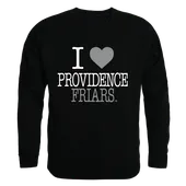 W Republic I Love Crewneck Sweatshirt Providence College Friars 552-230