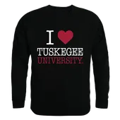 W Republic I Love Crewneck Sweatshirt Tuskegee Golden Tigers 552-240