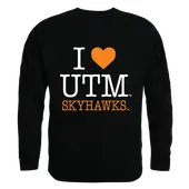 W Republic I Love Crewneck Sweatshirt Ut Martin Skyhawks 552-241