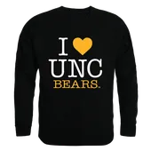 W Republic I Love Crewneck Sweatshirt Northern Colorado Bears 552-244