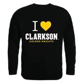 W Republic I Love Crewneck Sweatshirt Clarkson Golden Knights 552-281