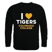 W Republic I Love Crewneck Sweatshirt Colorado Buffaloes 552-285