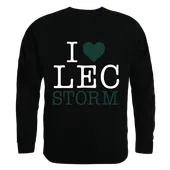 W Republic I Love Crewneck Sweatshirt Lake Erie Storm 552-324