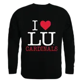 W Republic I Love Crewneck Sweatshirt Lamar Cardinals 552-326