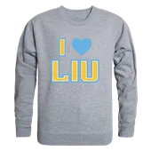 W Republic I Love Crewneck Sweatshirt Long Island Sharks 552-329